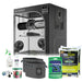 Happy Hydro | Automated Grow Tent Kit | 4-Plant | 4’ x 4’ x 6’8"  - LED Grow Lights Depot