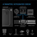 Happy Hydro | Automated Grow Tent Kit | 4-Plant | 4’ x 4’ x 6’8"  - LED Grow Lights Depot
