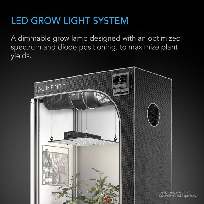 400 watt grow light bulb AC Infinity 400W IONBOARD S44 Full Spectrum LED Grow Light