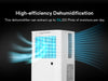 VIVOSUN 10L/23 Pint 2,000 Sq. Ft. Smart Dehumidifier  - LED Grow Lights Depot