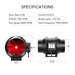 VIVOSUN 6-Inch 390 CFM Inline Duct Fan with Variable Speed Controller  - LED Grow Lights Depot