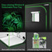 VIVOSUN G558 Upgraded 5x5 Mylar Grow Tent with 22mm Poles  - LED Grow Lights Depot