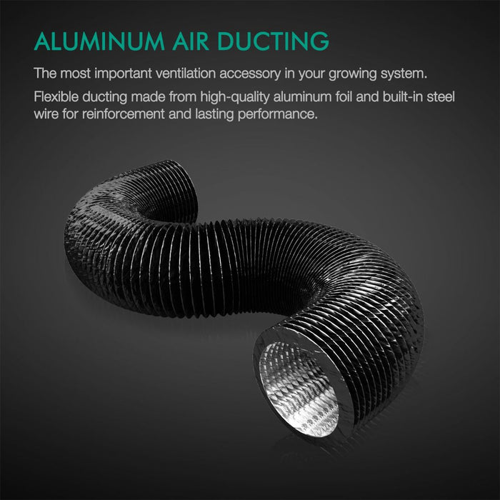 Mars Hydro 6" Flexible Ventilation Ducting - 8 Feet  - LED Grow Lights Depot