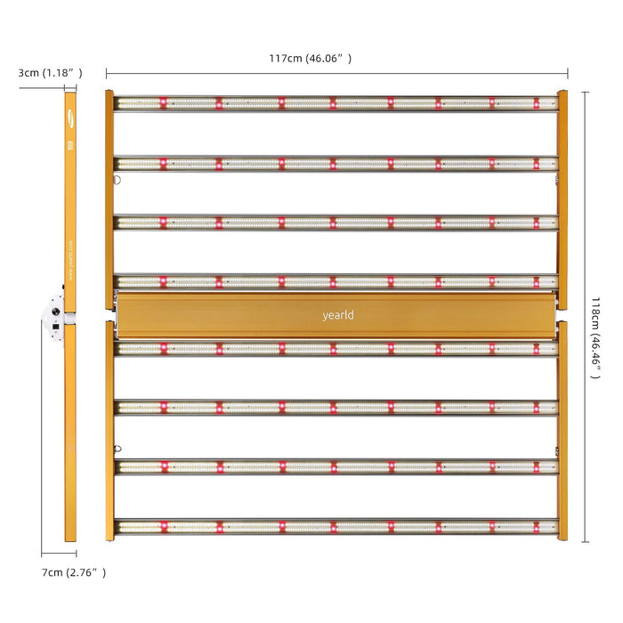 Yearld Pro 660W  - LED Grow Lights Depot