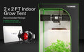 VIVOSUN S223 2x2 Mylar Grow Tent  - LED Grow Lights Depot