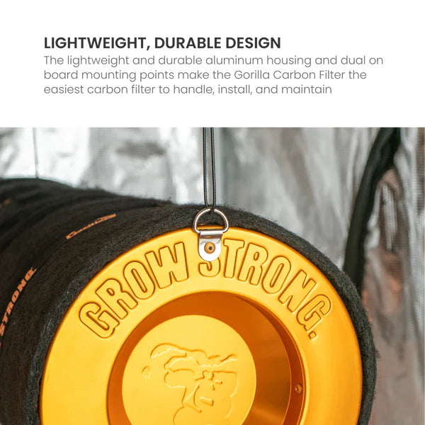 Gorilla Grow Tent Tactical Carbon Filter (4x12, 6x24 or 8x24)  - LED Grow Lights Depot