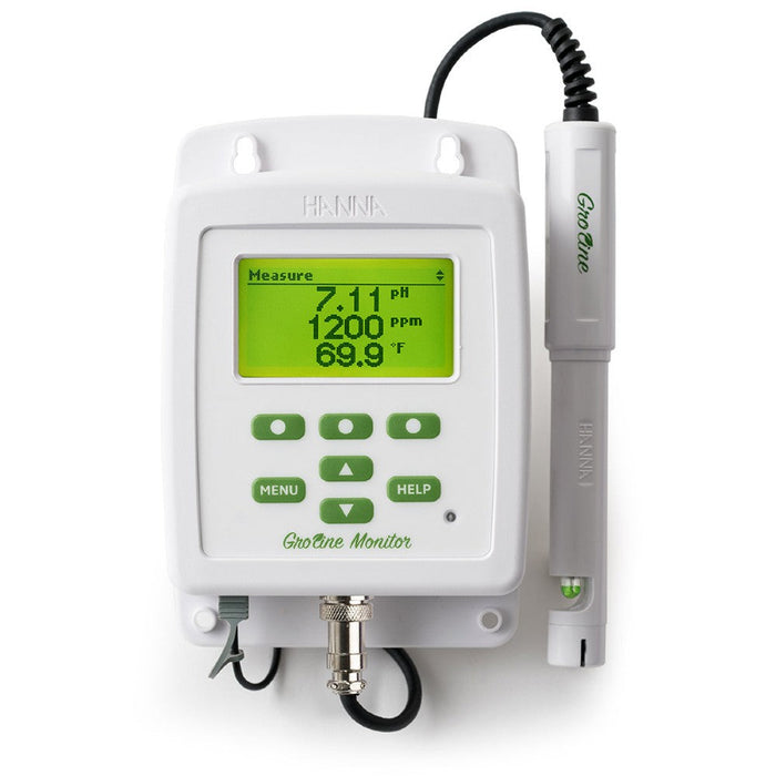 GroLine Monitor for Hydroponic Nutrients (HI981420)  - LED Grow Lights Depot
