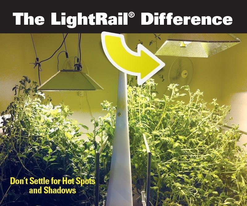 LightRail Complete Light Mover Kit  - LED Grow Lights Depot