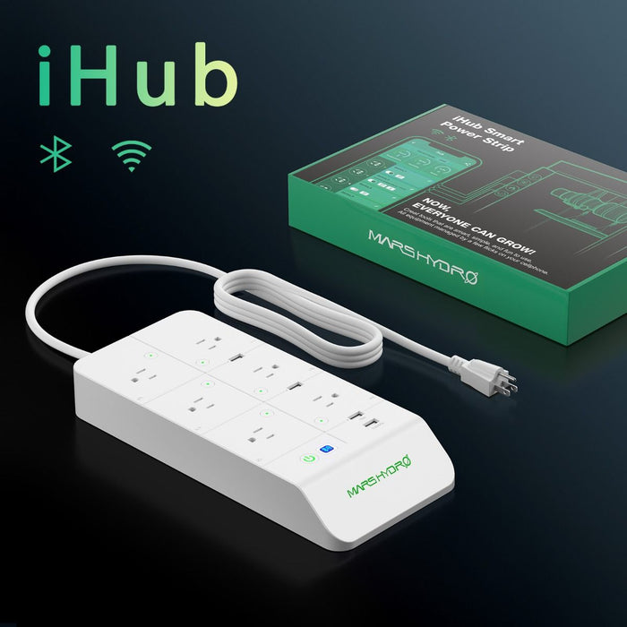 Mars Hydro iHub Smart Power Strip  - LED Grow Lights Depot