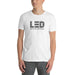 Black Logo T-Shirt White / S - LED Grow Lights Depot