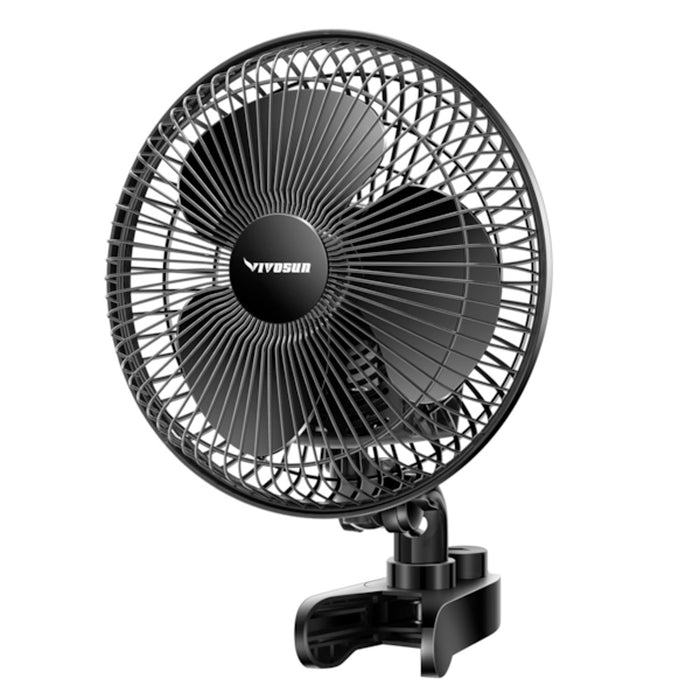 VIVOSUN AeroWave A6 Patented Clip-On Fan with 2-Speed Adjustment  - LED Grow Lights Depot