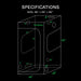 VIVOSUN S448 4x4 Mylar Grow Tent  - LED Grow Lights Depot