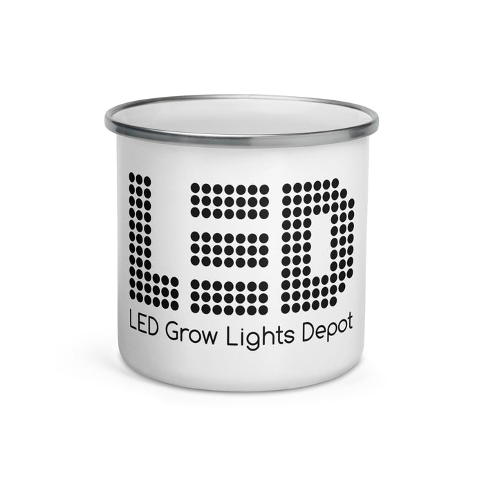 Enamel Logo Mug  - LED Grow Lights Depot