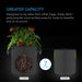 AC Infinity Heavy Duty Fabric Pots I 7 Gallon I 5-Pack  - LED Grow Lights Depot