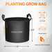 Spider Farmer 300G Heavy Duty Fabric Pots I 5 Gallon I 5-Pack  - LED Grow Lights Depot