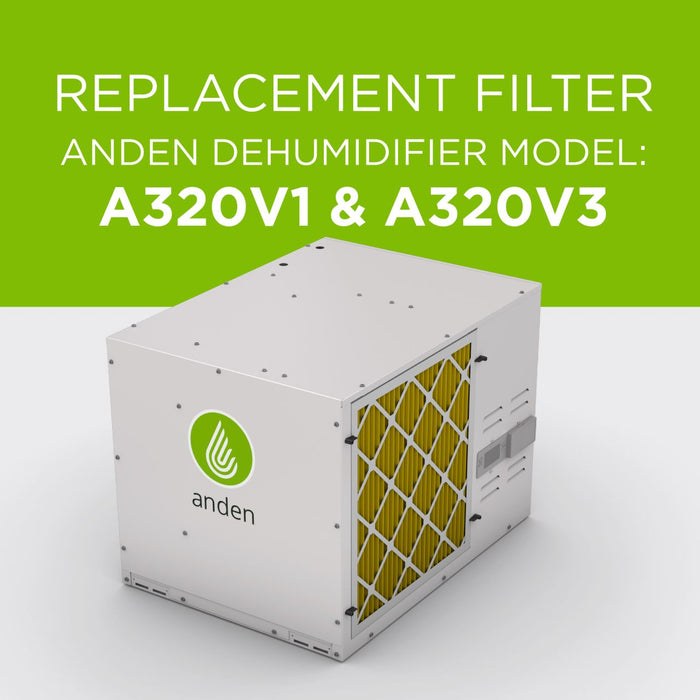 Anden 5813 Replacement Filter for A320 | 6 Pack  - LED Grow Lights Depot