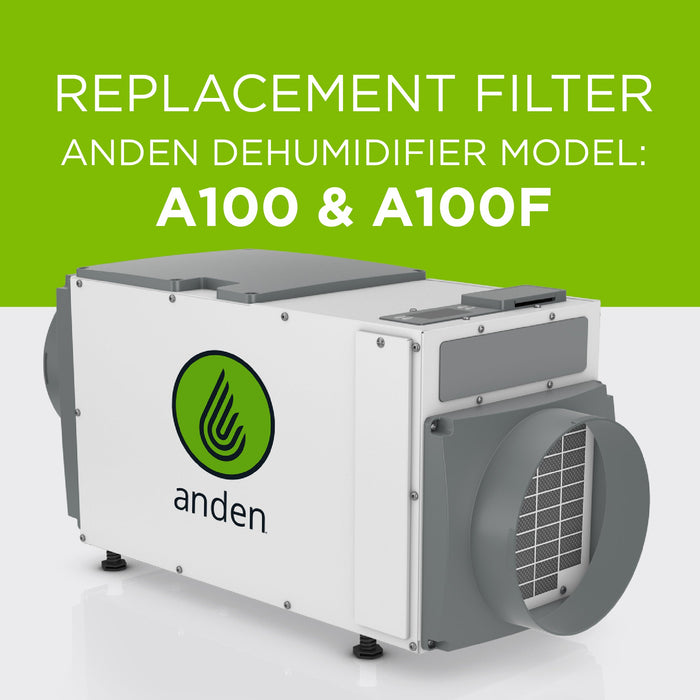 Anden 5895 Replacement Filter for A100 and A100F | 6 Pack  - LED Grow Lights Depot