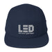 Five-Panel Logo Hat Navy - LED Grow Lights Depot