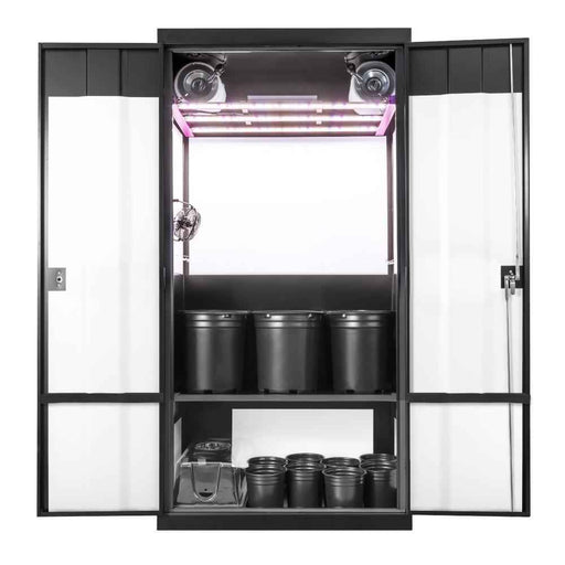 SuperCloset Deluxe Smart Grow Closet 36" x 24" x 72" - LED Grow Lights Depot