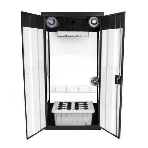 SuperCloset SuperFlower 3.0 LED Grow Cabinet 36" x 24" x 72" - LED Grow Lights Depot