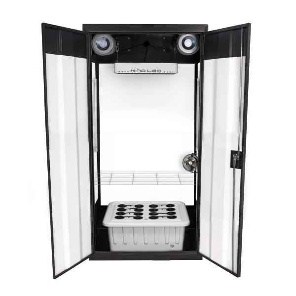 SuperCloset SuperFlower 3.0 LED Grow Cabinet 36" x 24" x 72" - LED Grow Lights Depot
