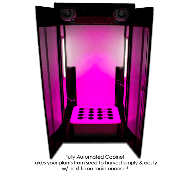 SuperCloset SuperFlower 3.0 LED Grow Cabinet 36" x 24" x 72"  - LED Grow Lights Depot