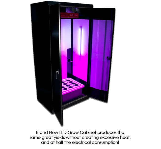 SuperCloset SuperFlower 3.0 LED Grow Cabinet 36" x 24" x 72"  - LED Grow Lights Depot