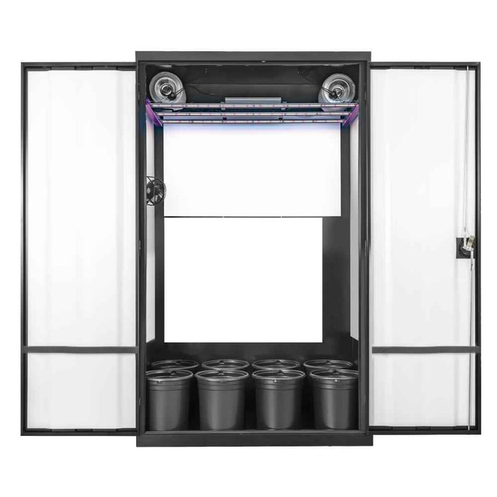 SuperCloset SuperNova Flower Smart Grow Closet 46" x 24" x 78" - LED Grow Lights Depot