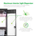 SuperCloset SuperStar Smart Grow Box 24" x 24" x 60" - LED Grow Lights Depot