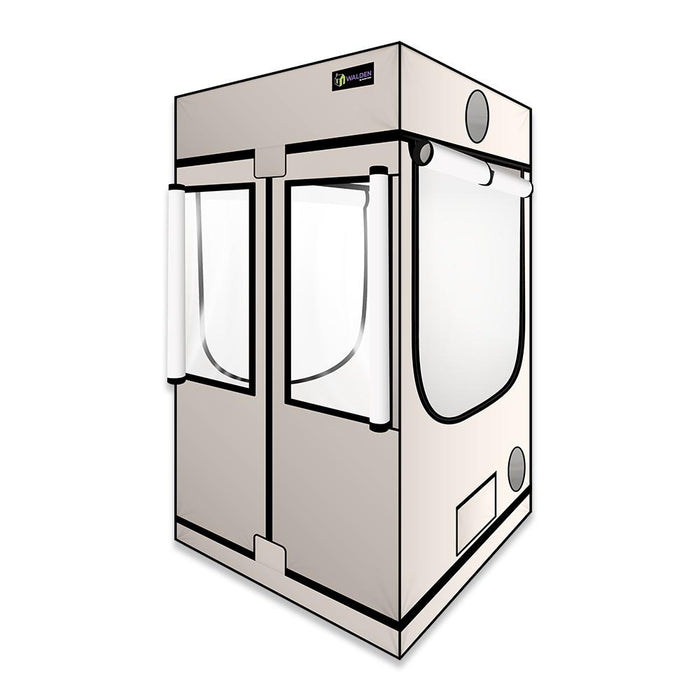 grow tent white Active Grow 4' x 4' Walden White Grow Tent