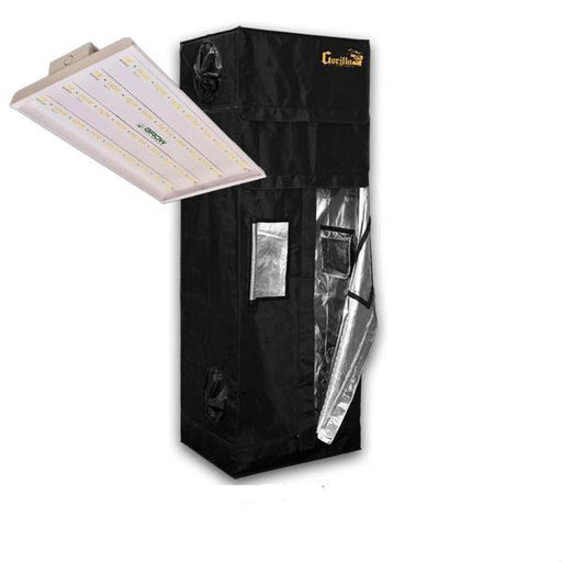 Grow Light Science Grow 200 & Gorilla Grow Tent Package Deal  - LED Grow Lights Depot