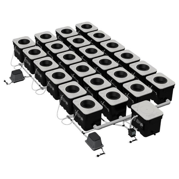 Current Culture H2O Under Current Double Barrel 24  - LED Grow Lights Depot