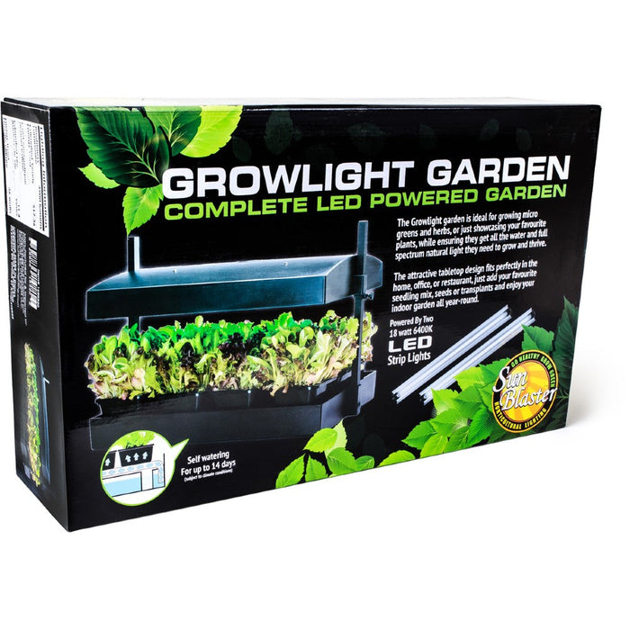 Sunblaster LED Grow Light Garden, Black  - LED Grow Lights Depot