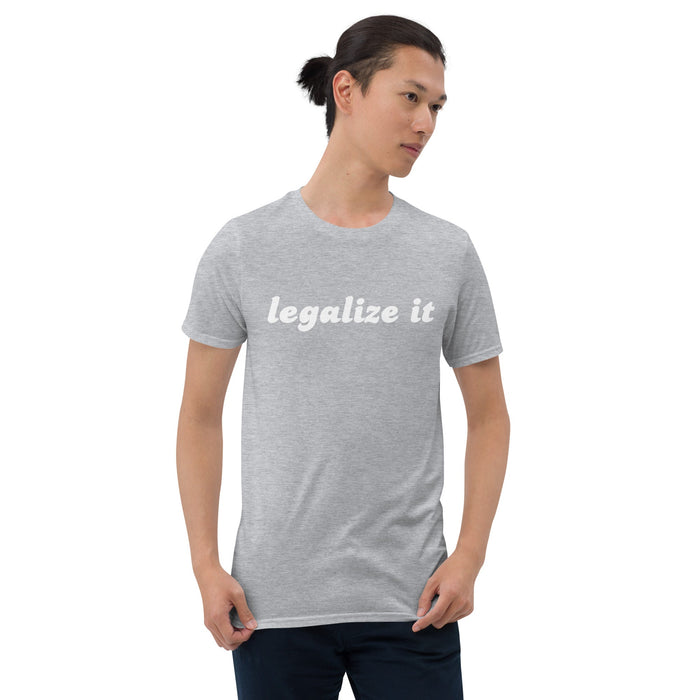 Legalize It T-shirt Sport Grey / S - LED Grow Lights Depot