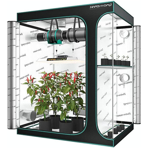 Mars Hydro 2-In-1 Grow Tent 5' x 4' (60" x 48" x 80")  - LED Grow Lights Depot