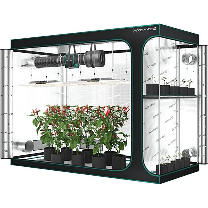 Mars Hydro 2-In-1 Grow Tent 8' 8" x 4′ (106" x 48" x 80")  - LED Grow Lights Depot