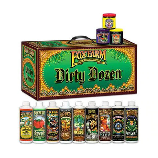 FoxFarm Dirty Dozen Nutrient Starter Kit  - LED Grow Lights Depot