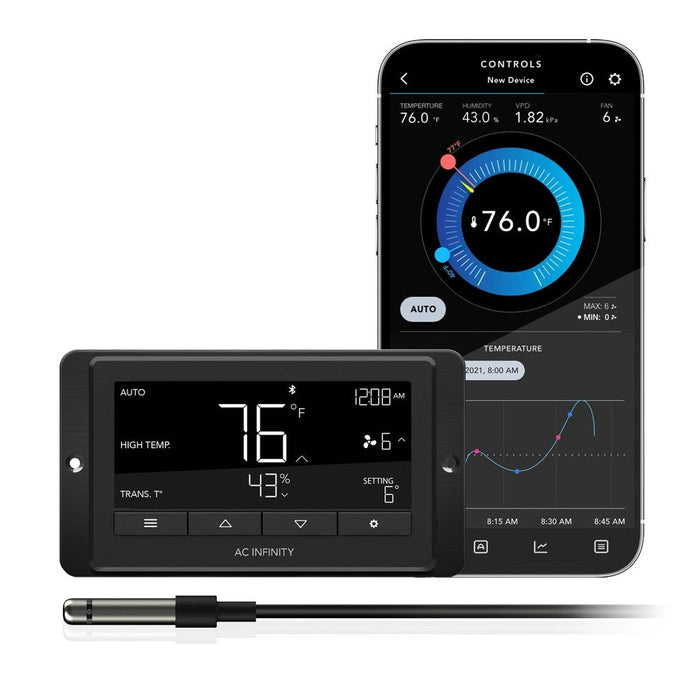 AC Infinity Temp & Humidity Fan Controller | Controller 67 | App Enabled  - LED Grow Lights Depot