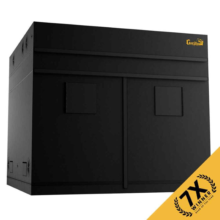 Gorilla Grow Tent 9′ x 9′ x 6′ 11″ (w/ ext. 7′ 11″) - LED Grow Lights Depot