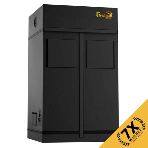 Gorilla Grow Tent LITE LINE 4' X 8' X 6'7" – Indoor Hydroponic Grow Tent, Authorized Retailer (GGTLL48)