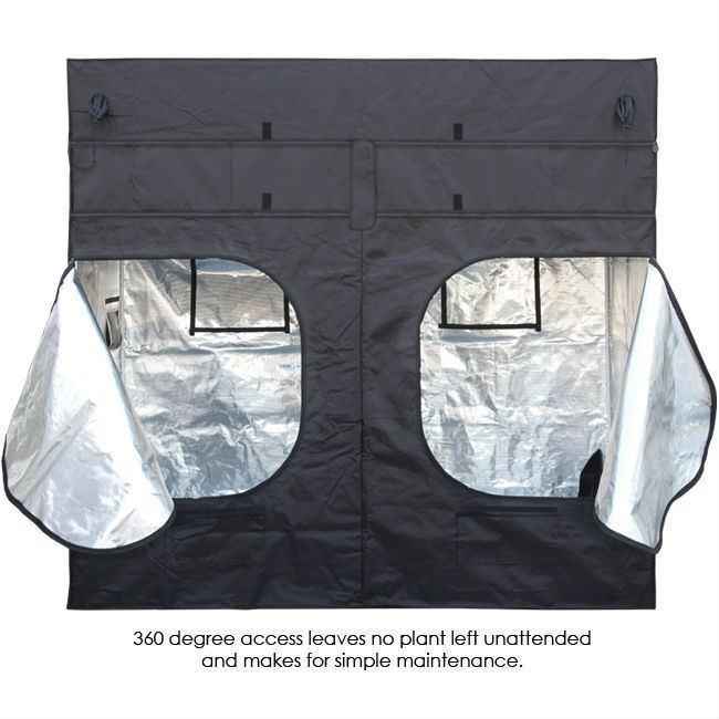 Gorilla Grow Tent Lite Line 4′ x 8′ x 6′ 7″ - LED Grow Lights Depot