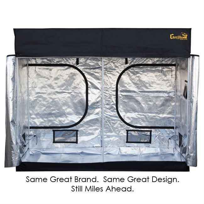 Gorilla Grow Tent Lite Line 4′ x 8′ x 6′ 7″ - LED Grow Lights Depot