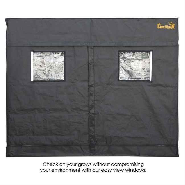 Gorilla Grow Tent Lite Line 4′ x 8′ x 6′ 7″ - LED Grow Lights Depot