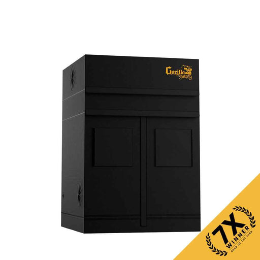 Gorilla Grow Tent Shorty 4′ x 4′ x 4′ 11″ (w/ ext. 5′ 8″) - LED Grow Lights Depot