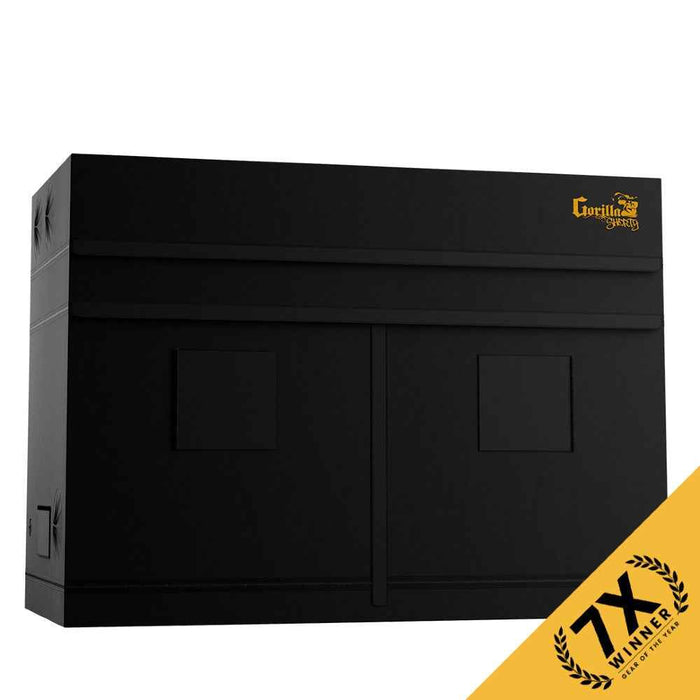 Gorilla Grow Tent Shorty 4′ x 8′ x 4′ 11″ (w/ ext. 5′ 8″) - LED Grow Lights Depot