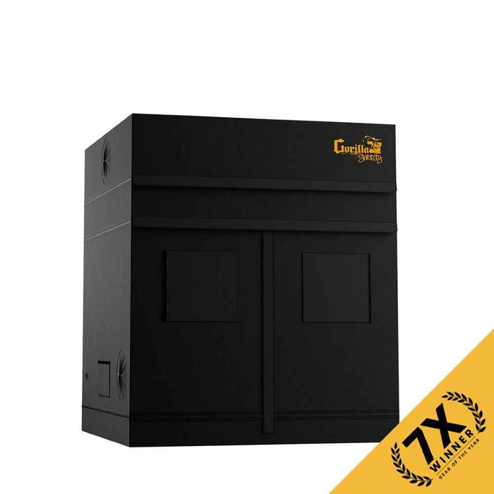 Gorilla Grow Tent Shorty 5′ x 5′ x 4′ 11″ (w/ ext. 5′ 8″) - LED Grow Lights Depot