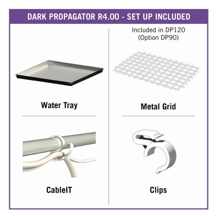 Secret Jardin Dark Propagator 90 v4.0 (3' x 2' x 3 1/3') - LED Grow Lights Depot