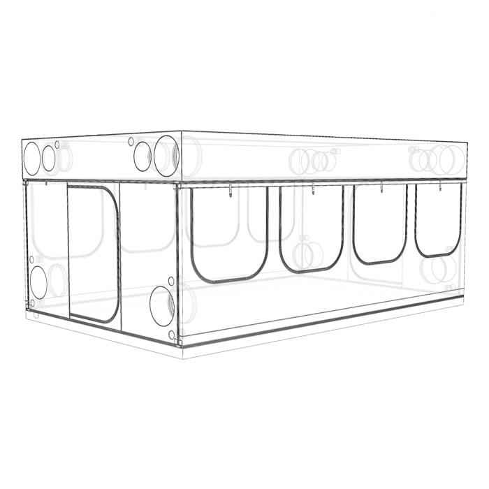 Secret Jardin Intense 480 v4.0 (16' x 10' x 7'8"') - LED Grow Lights Depot