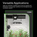 VIVOSUN 8-Inch 720 CFM Inline Duct Fan with Variable Speed Controller  - LED Grow Lights Depot