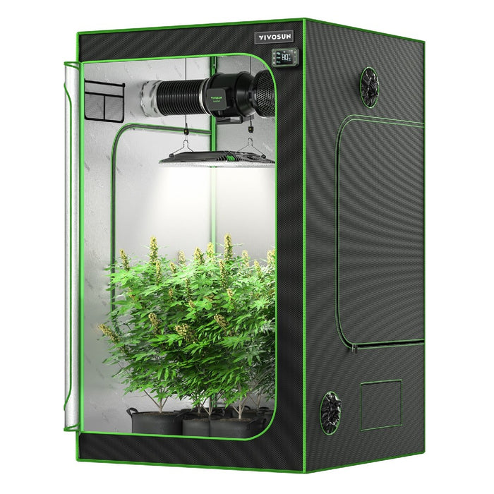 VIVOSUN S558 5x5 Mylar Grow Tent  - LED Grow Lights Depot